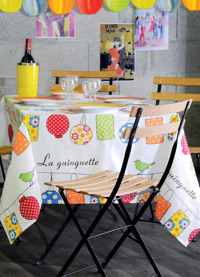 Akryldug Laura Lancelle, Guinguette