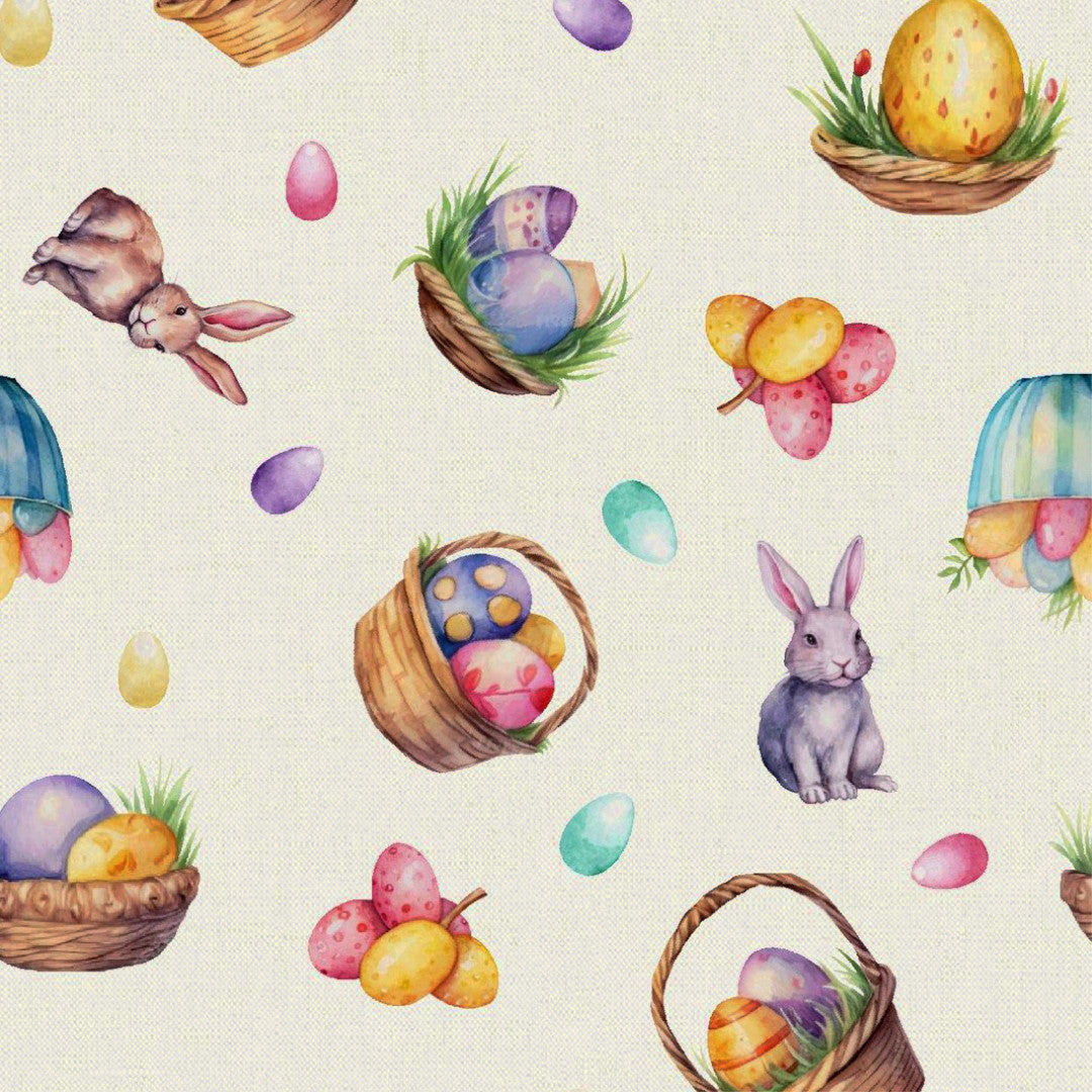 Alba Natur - Akryldug med påskemotiver