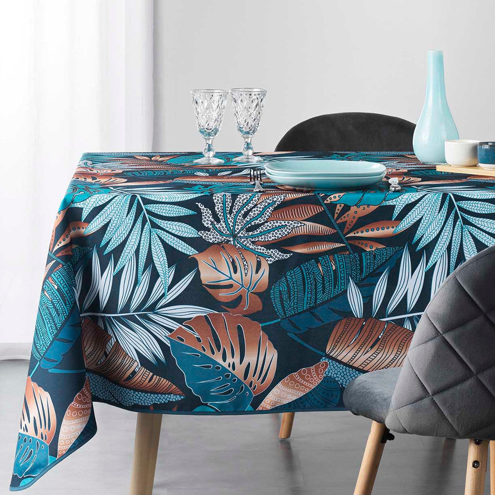 Alianor Blue 150 x 240 cm, rektangulær dug med anti-plet