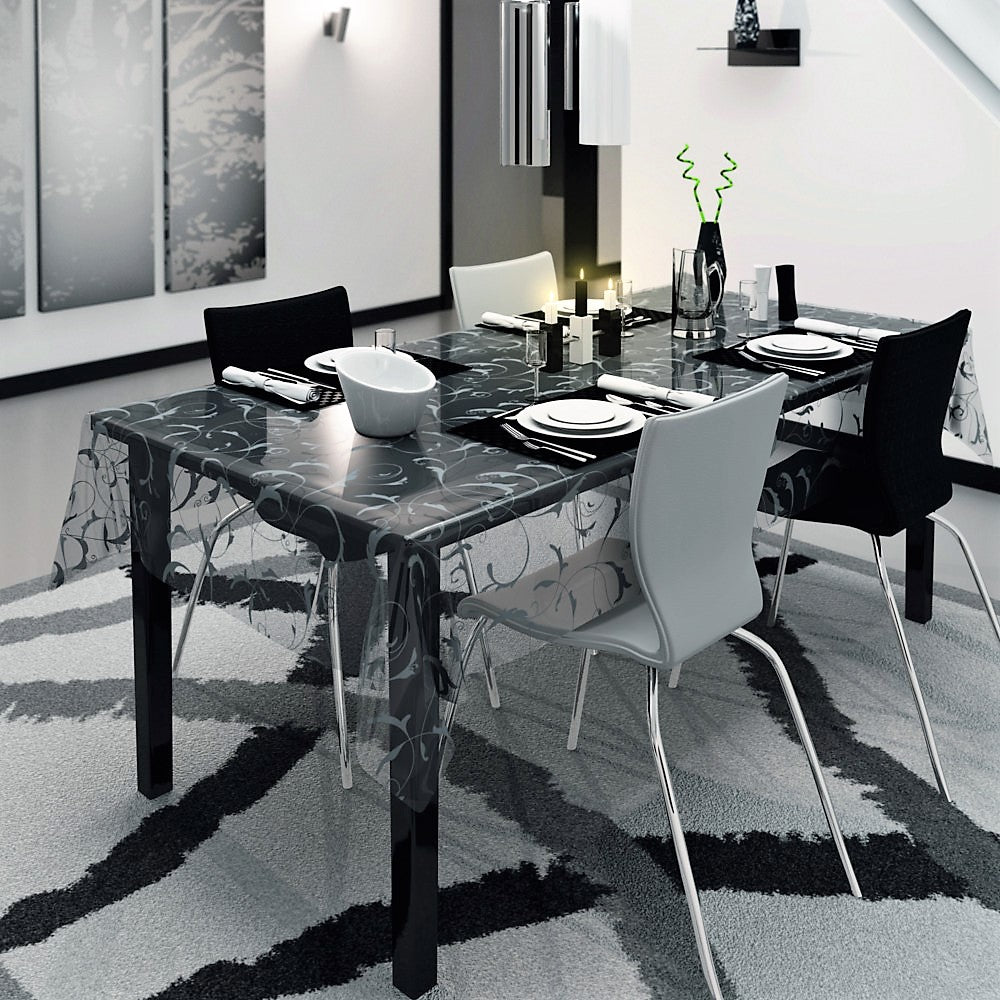 Amber, klar plast gennemsigtig voksdug med ranke