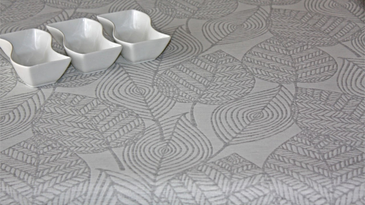 Amberes Jacquard, grå blade