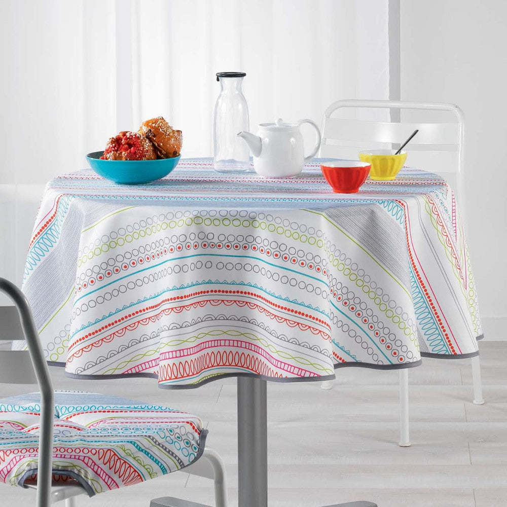 Analea Multi Ø 180 cm, rund dug med anti-plet