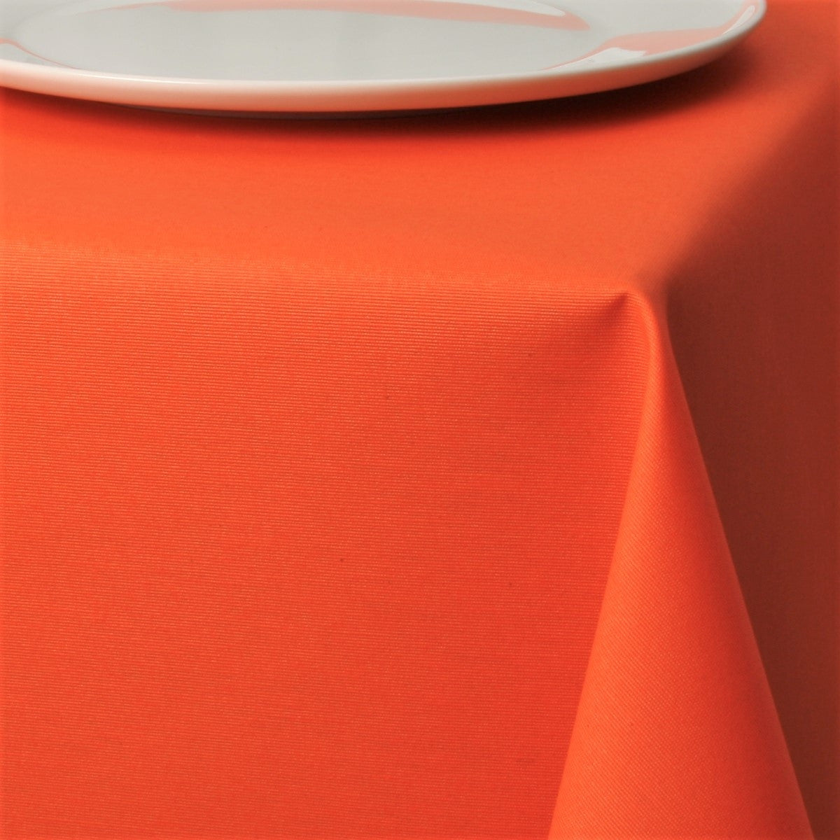 Basic ensfarvet akryldug - Appelsin