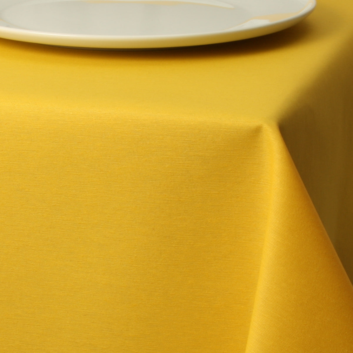 Basic ensfarvet akryldug - Citron