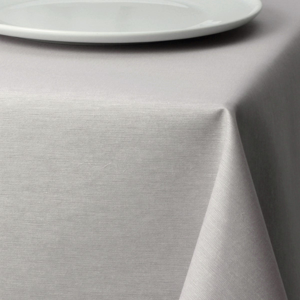 Juna Basic ensfarvet akryldug - Lys Grå