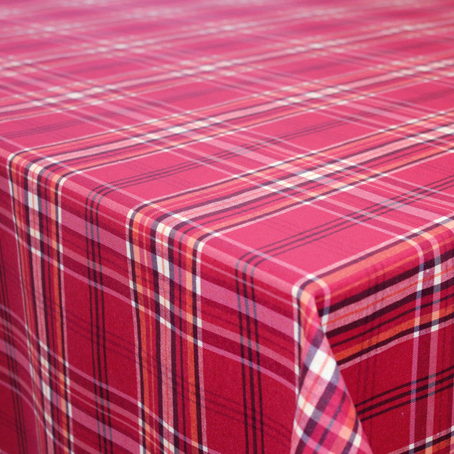 Basquiat Rød, jacquard vævet akryldug, 180 cm bred