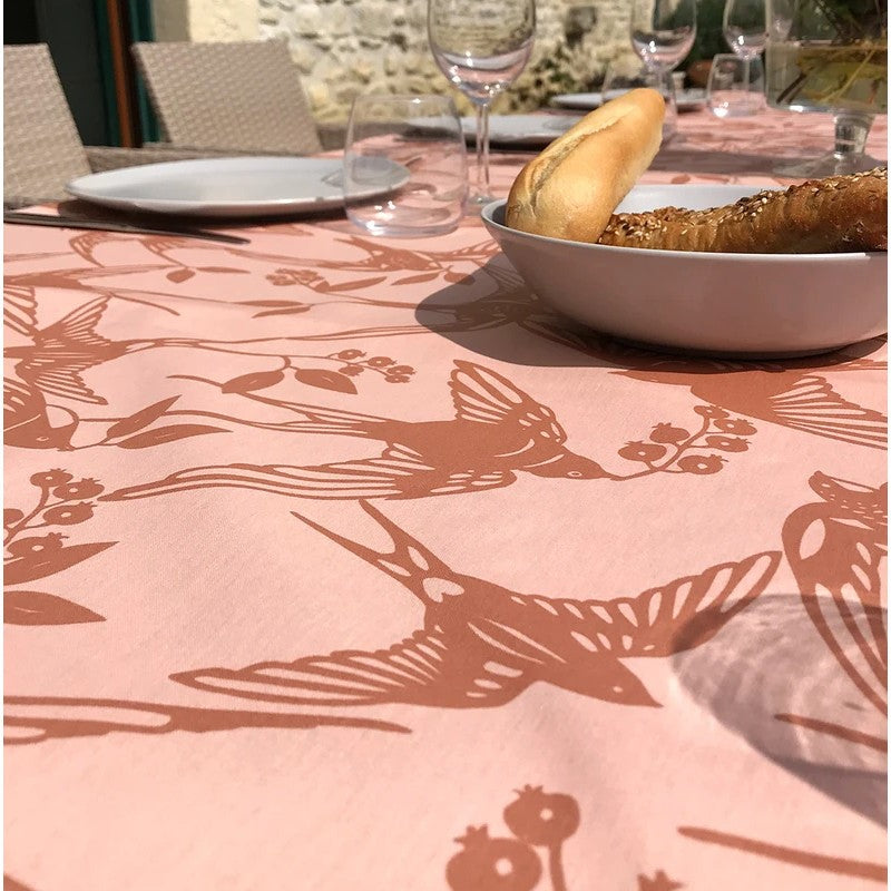 BIRDS Dusty Nut - Notes by Susanne Schjerning - akryldug med antiskrid.