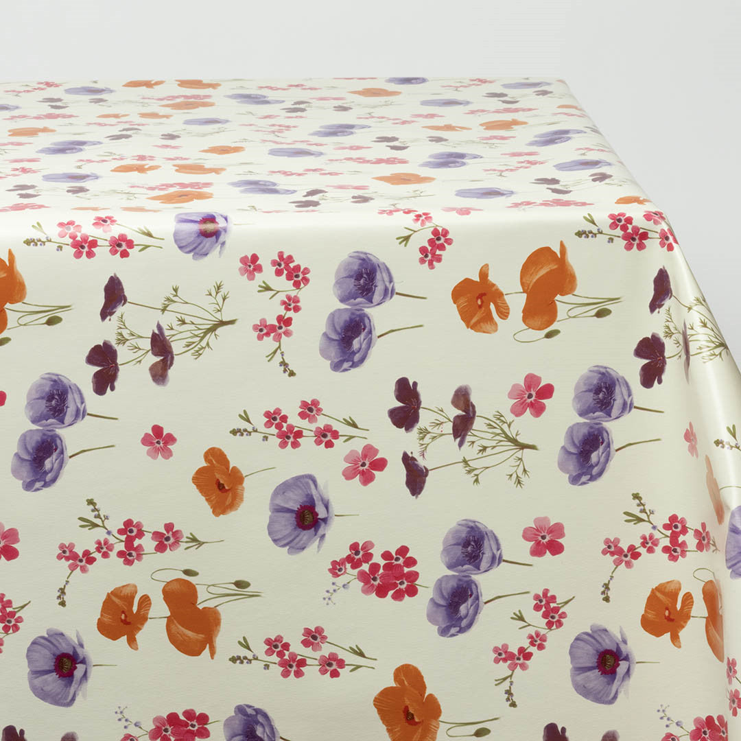 Blomsters Skønhed – Voksdug med valmuer