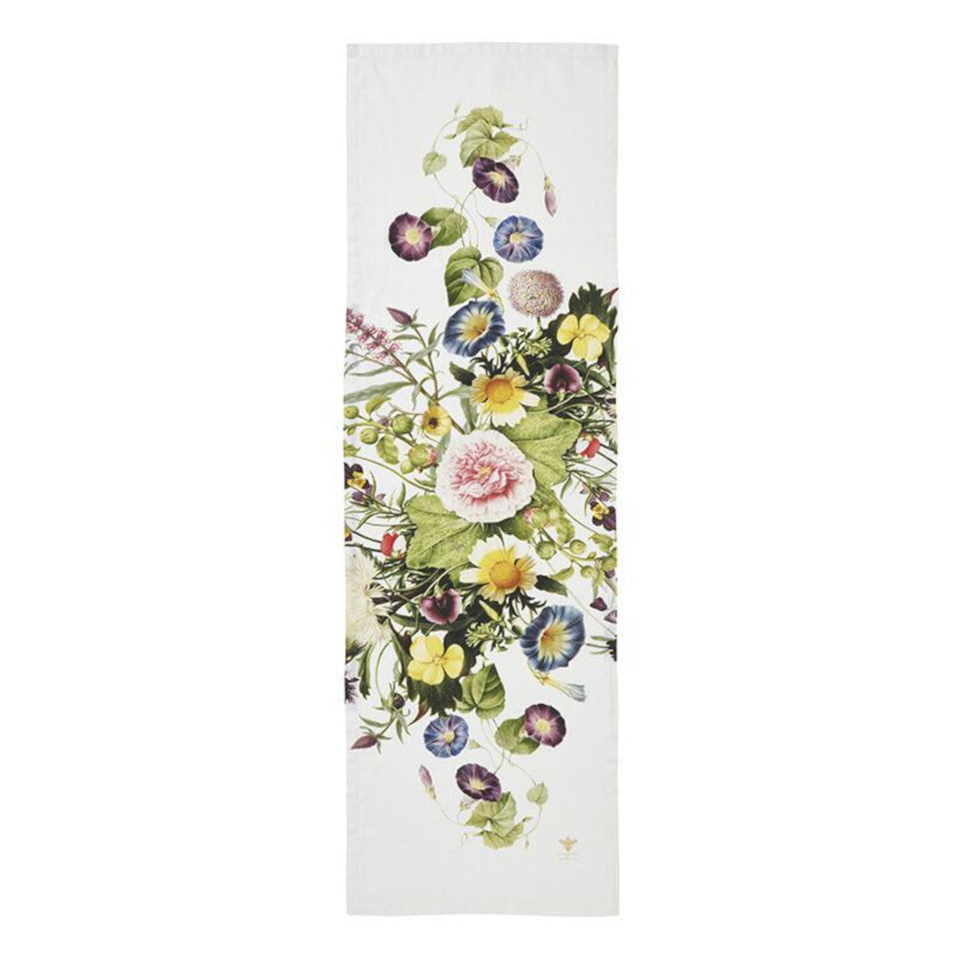 Bordløber i hør Flower Garden – Jim Lyngvild, motiv