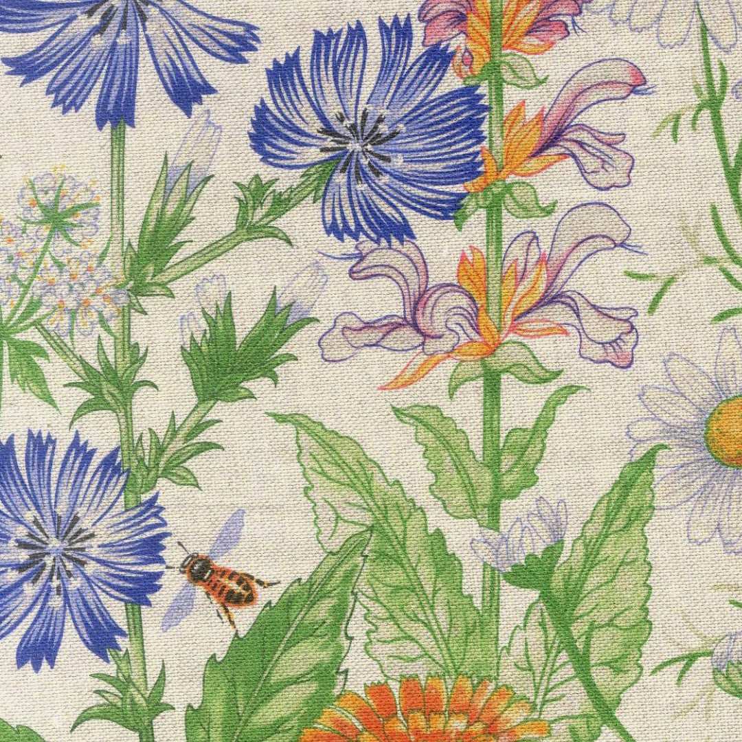 Bordo del Fossato in Piena Fioritura - Akryldug med grøftekant i fuldt flor