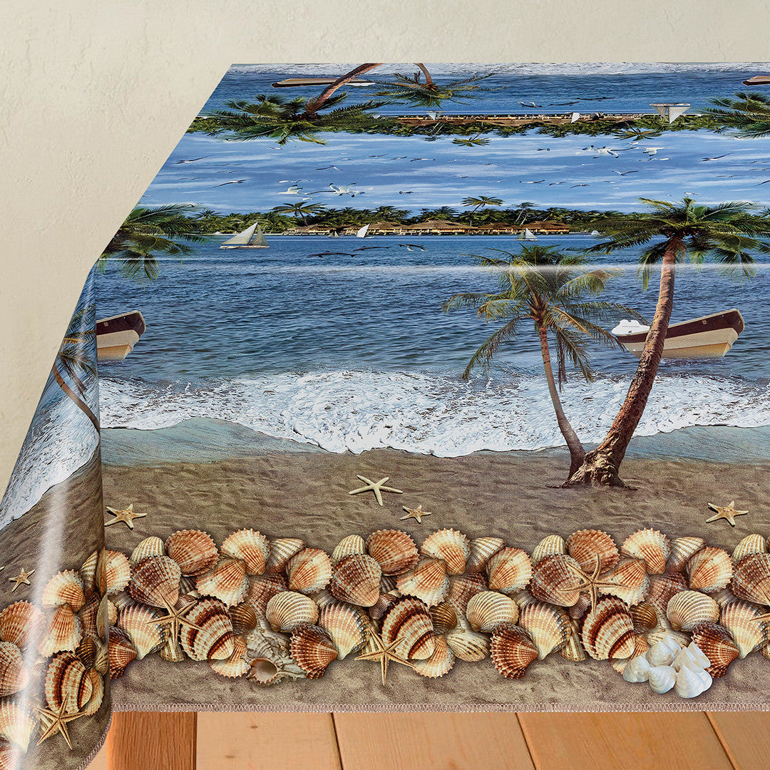 Bounty-land - Voksdug med tropisk feriestemning