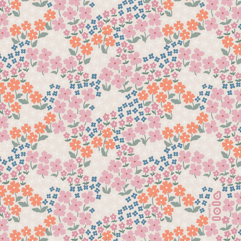 Lola voksdug - Butterflys Buffet Porcelain