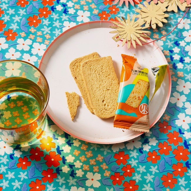 Lola voksdug - Butterflys Buffet Scuba Blue