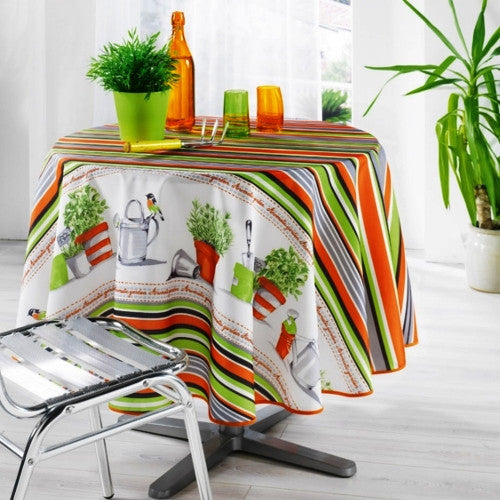 Rund dug - Catalan, orange