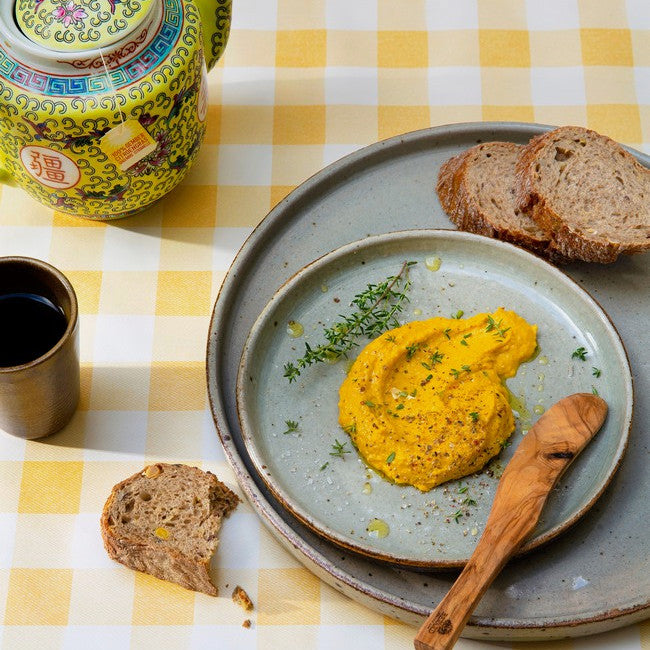 LÆNGDE: 3,5 m - Lola ternet voksdug - Chiwy Buttermilk