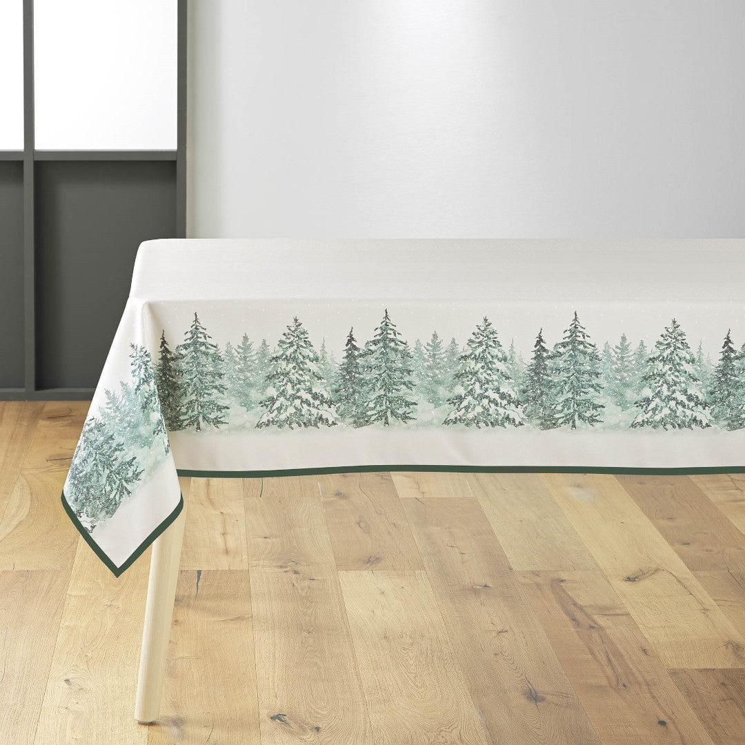 Christmas 150 x 300 cm, rektangulær juledug med anti-plet