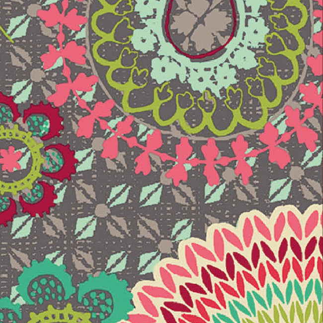 COLIMA antracit, akryldug 175 cm bred