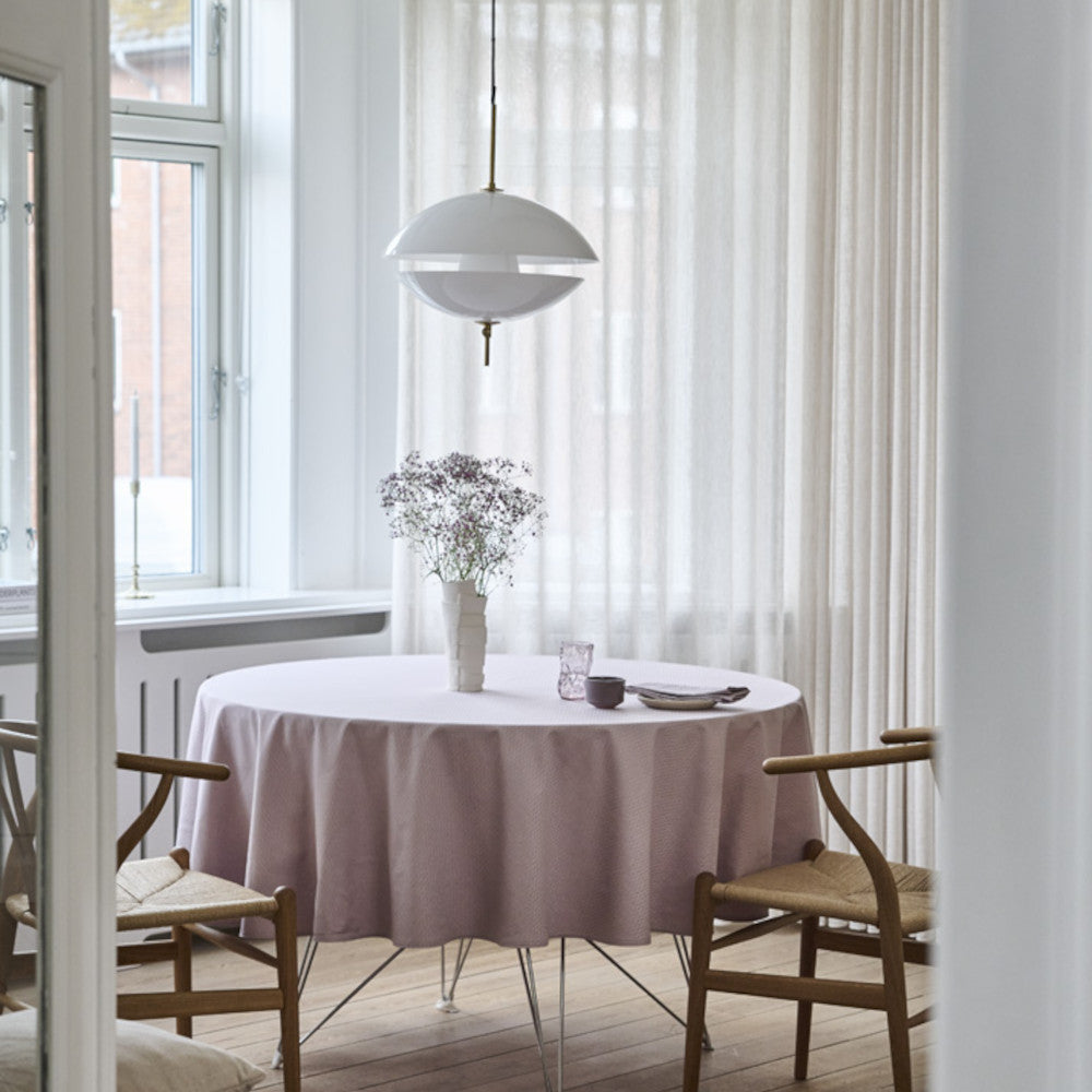 Compliments damaskdug tile ash rose rund ø 200 cm