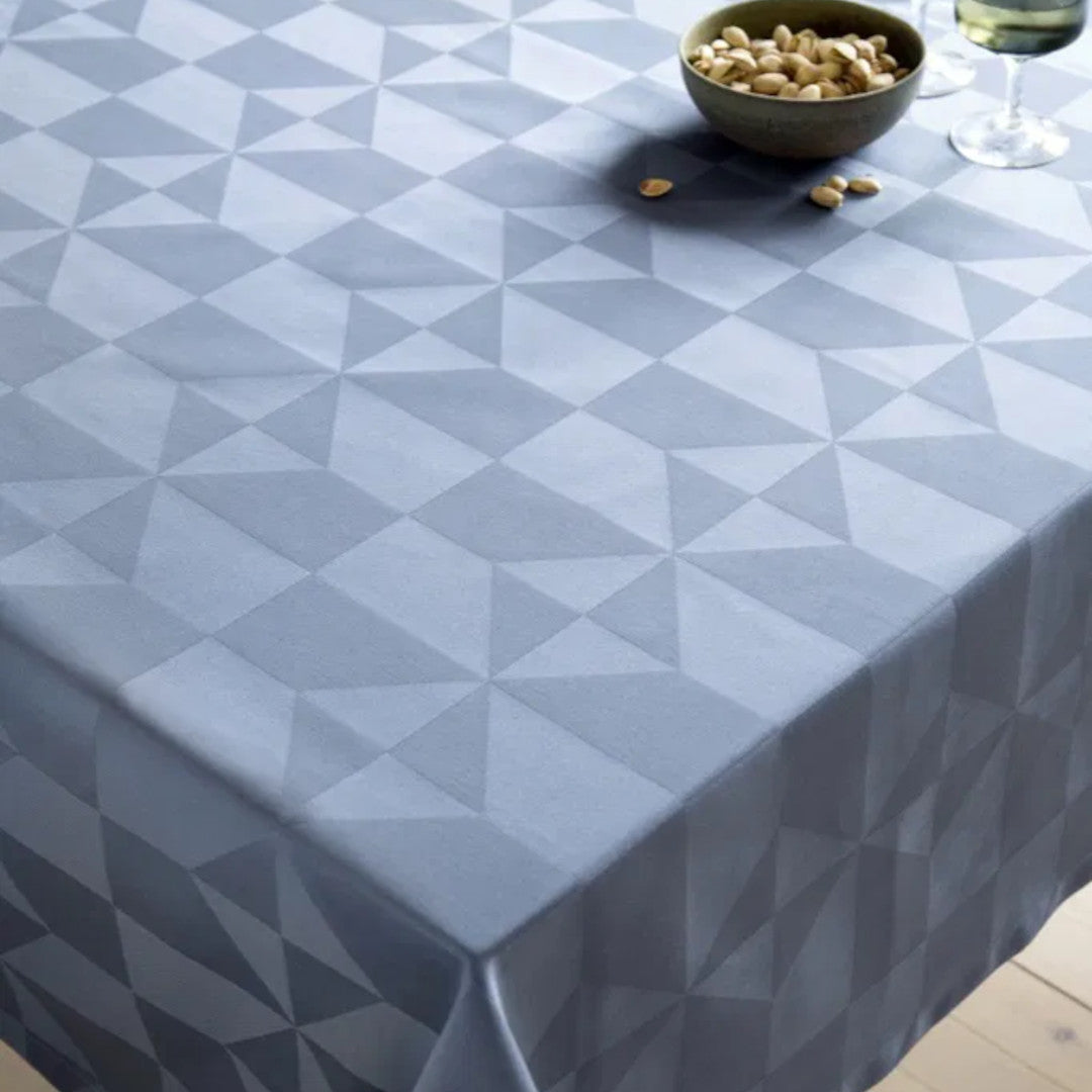 Compliments Wind Damaskdug, Blå - 140 x 270 cm