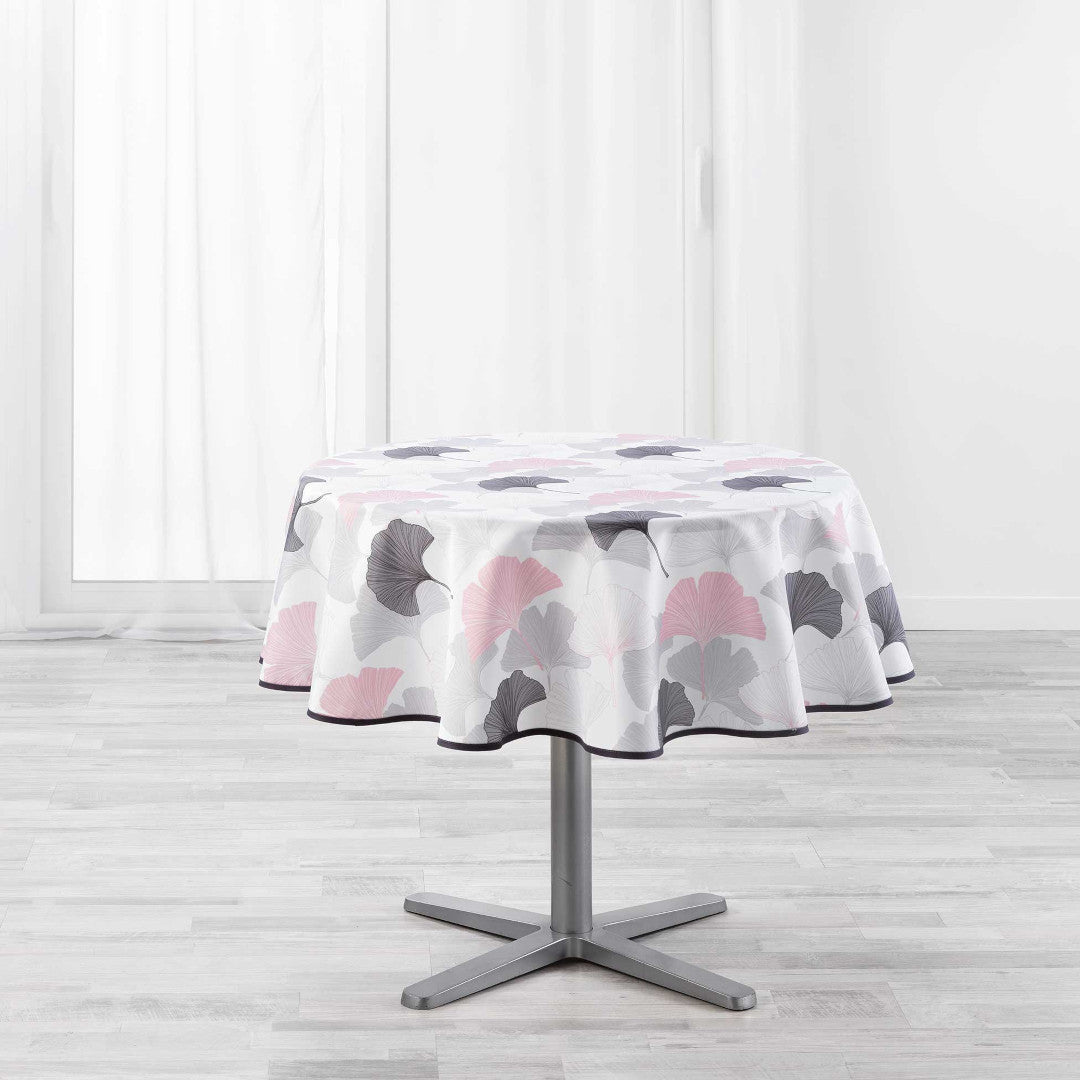 Coquetterie Pink, rund dug med anti-plet, Ø 180 cm