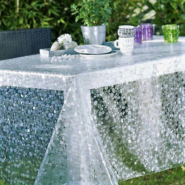 Gennemsigtig transparant voksdug. Cristal Stones