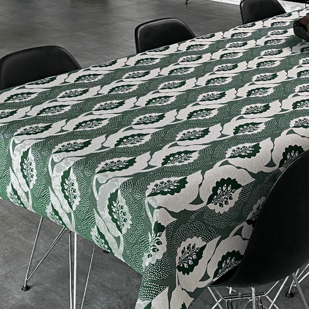 Cypres Grøn - Akryldug med antiskrid