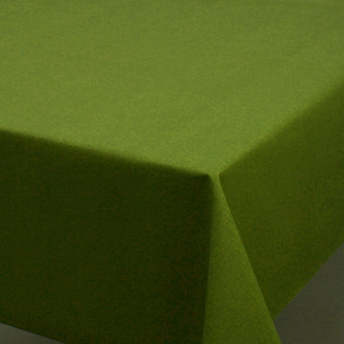 Dali ensfarvet akryldug grøn, 140 cm bred