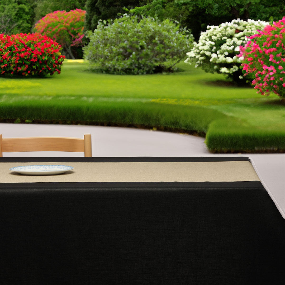 Bordløber, Dali Sand - Ensfarvet Akrylbordløber 40 cm bred