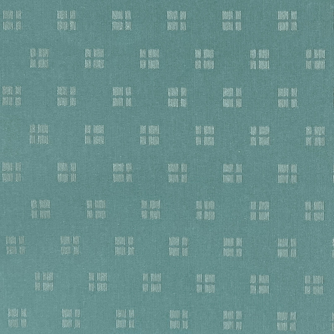 Dannebrog Grøn/blå - Elegant og festlig akryldug - 160 cm bred