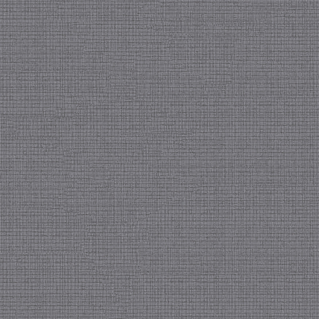 Deco Lino Antracit - Ensfarvet voksdug med hørlook