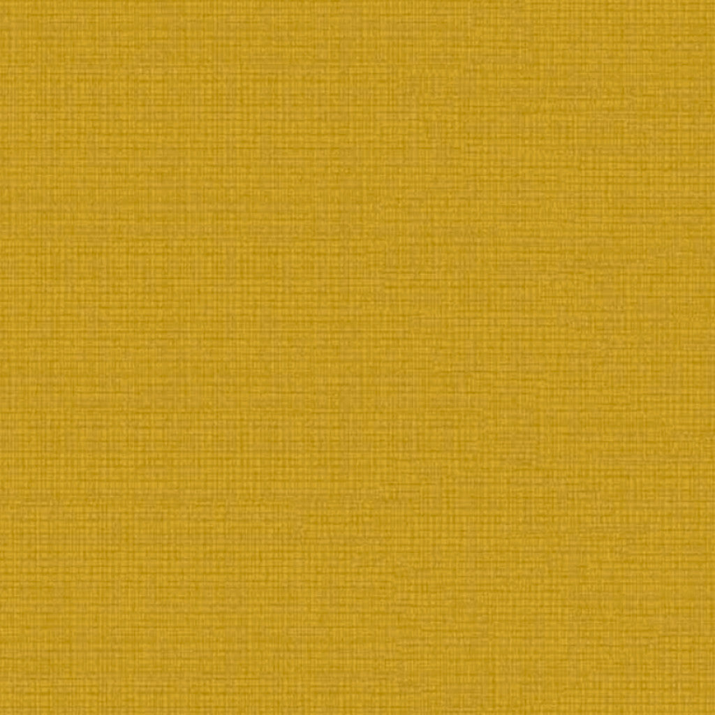Deco Lino Gul - Ensfarvet voksdug med hørlook