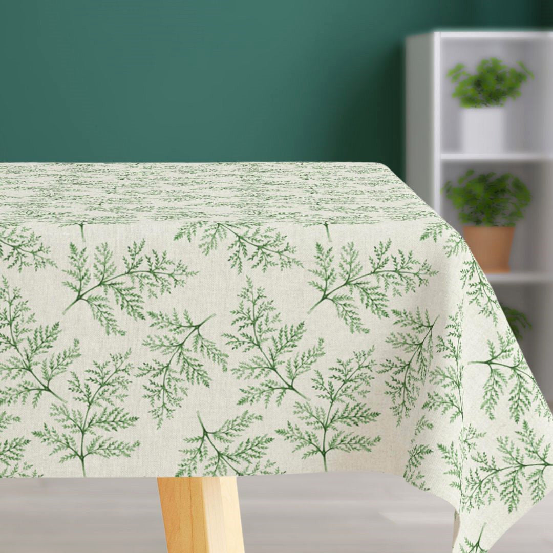 Den Grønne Gren - Lys akryldug med flonels agtig
