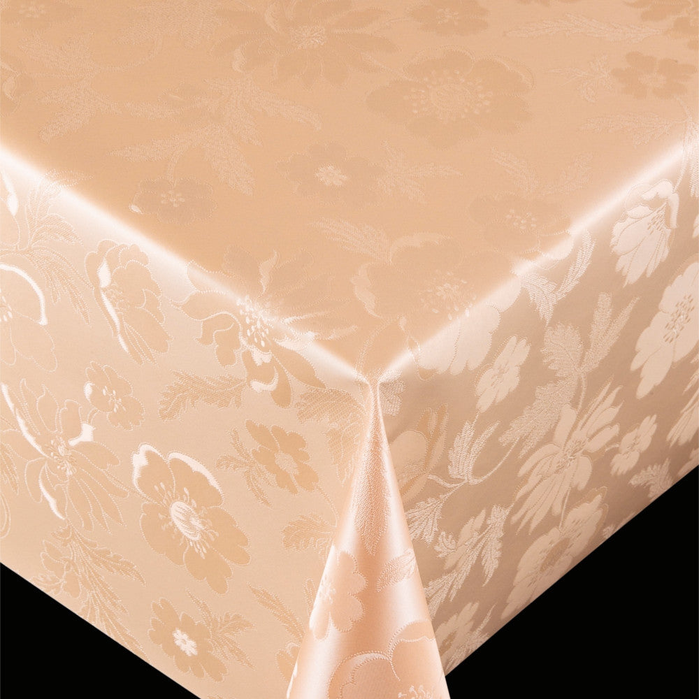 Diamond Champagne - pvc fri voksdug med præget mønster