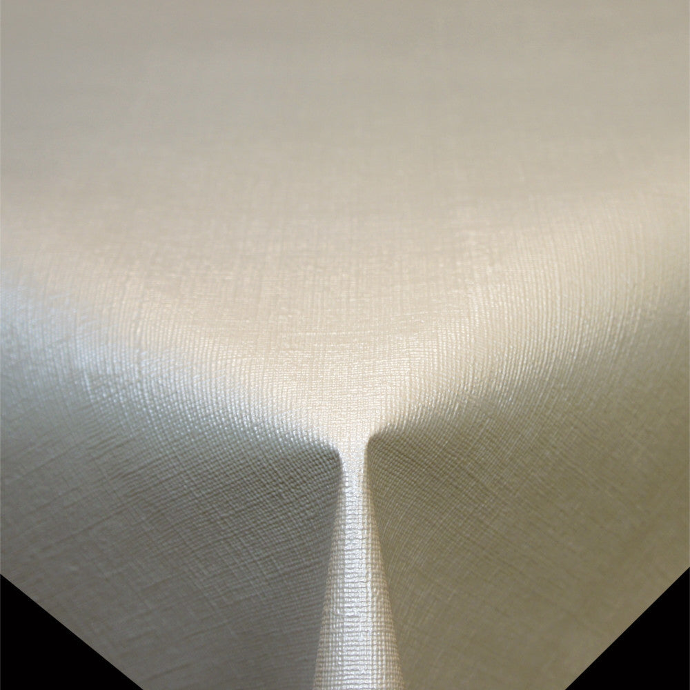 Diamond Hør-Struktur Laksefarvet Lys - ensfarvet pvc fri voksdug