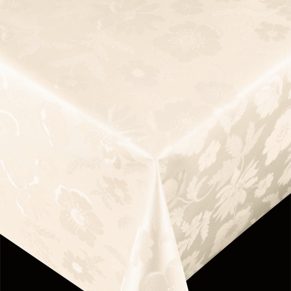 Diamond Offwhite - pvc fri voksdug med præget mønster