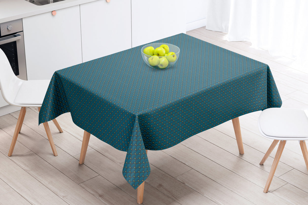 Doucet Marine - Akryldug med flot grafisk mønster - 155 cm bred