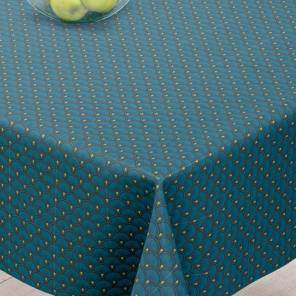 LÆNGDE: 1,55 meter - Doucet Marine - Akryldug med flot grafisk mønster - 155 cm bred