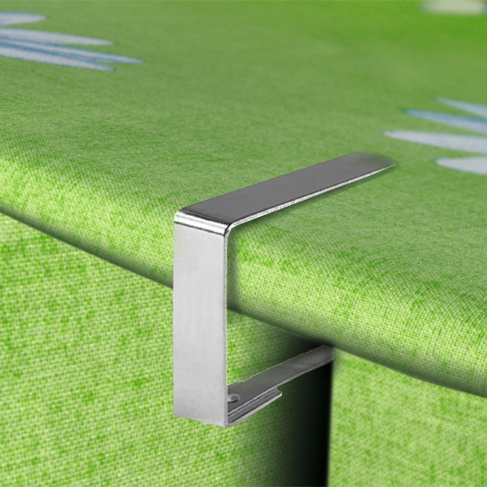 Dugklemmer, metal - Sæt med 4 stk.