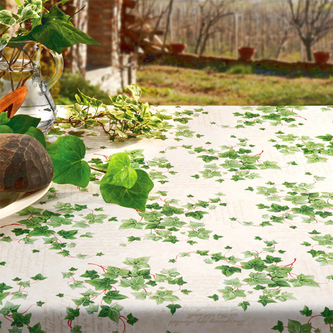 Edera, voksdug med efeu