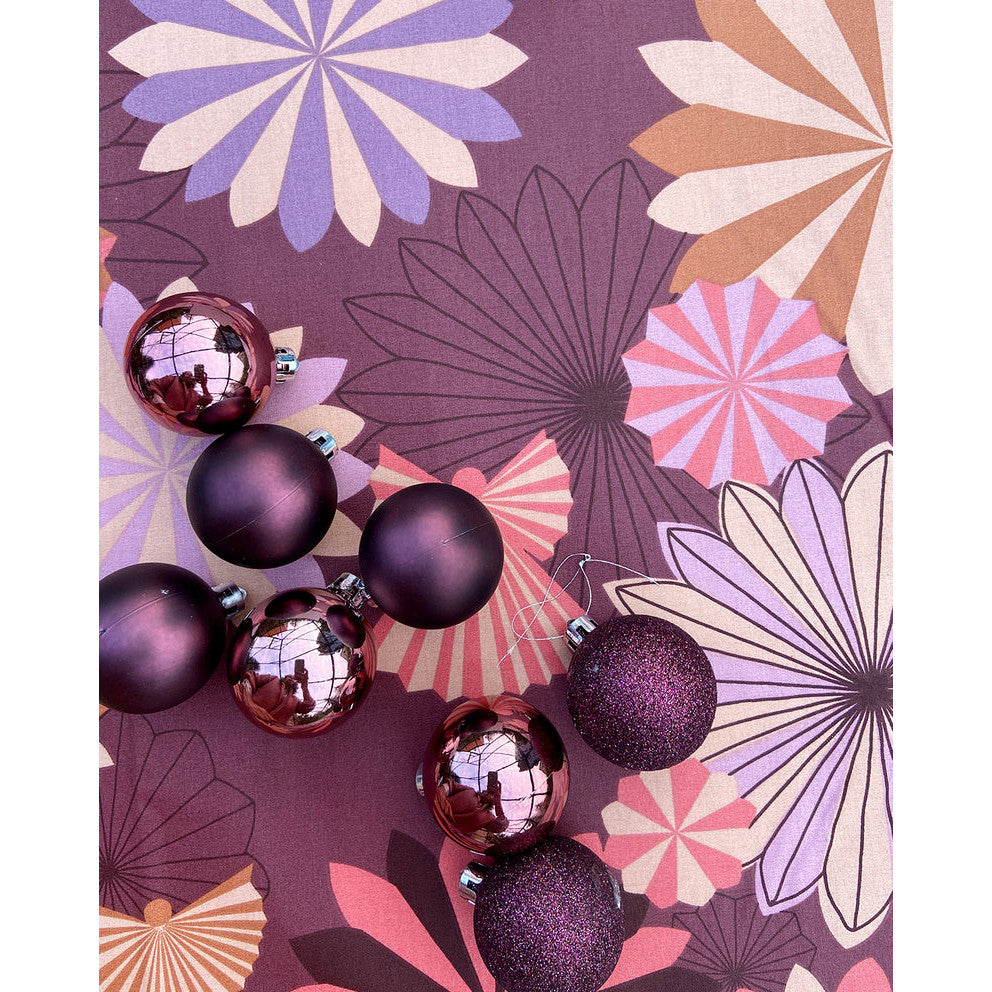 Engel Purple - Notes by Susanne Schjerning - akryldug med antiskrid