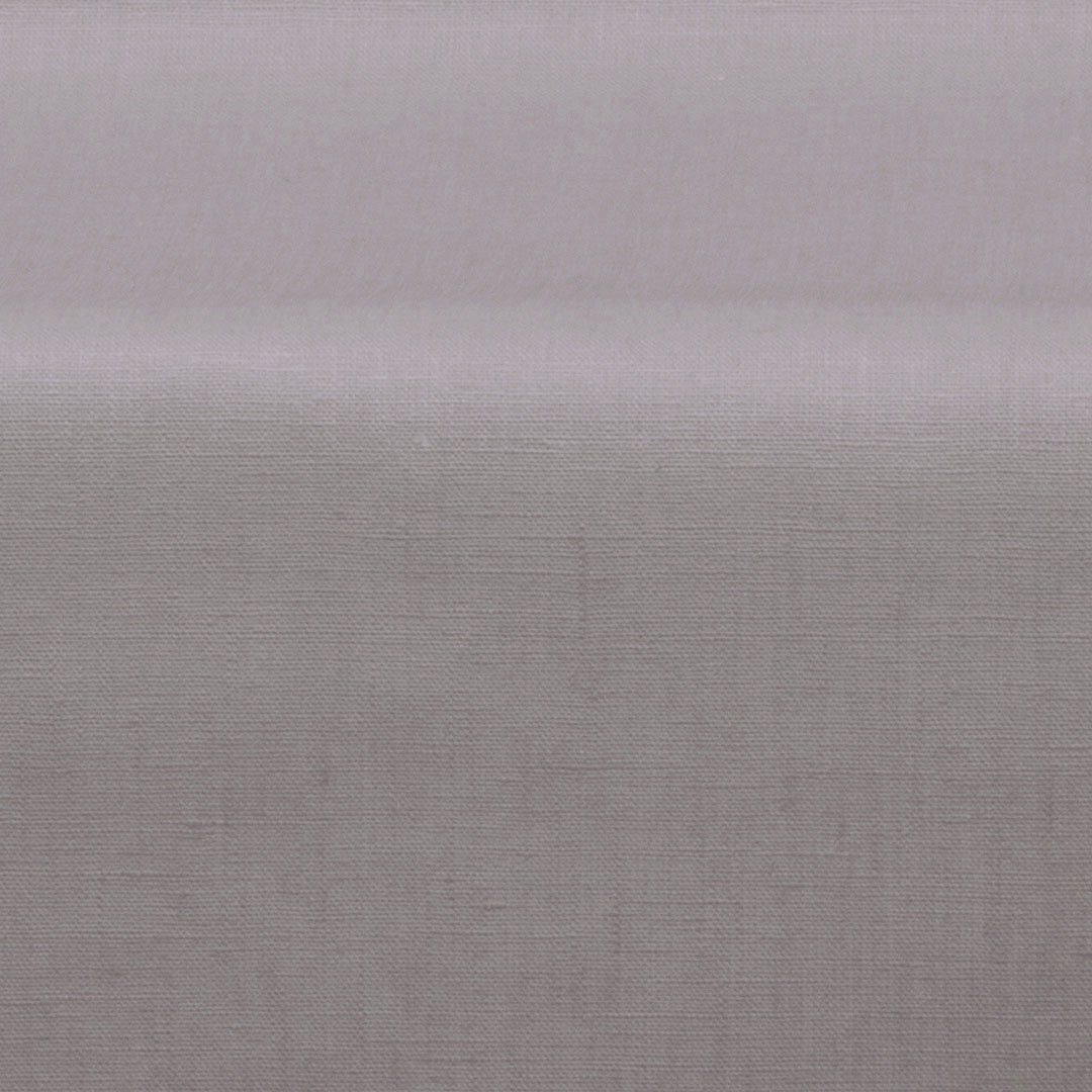 Ensfarvet akryldug i 100% hør - 140 cm bred - Grå