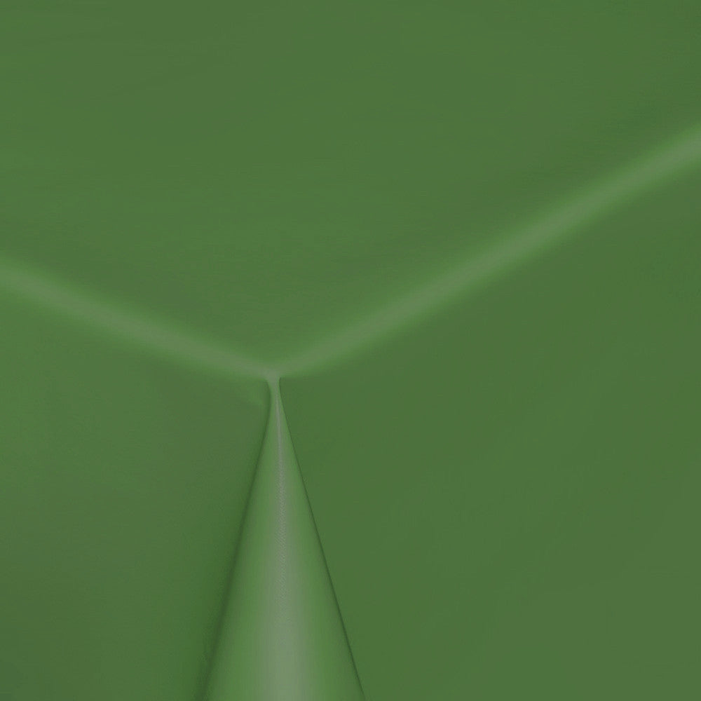 2. sortering Uni Mat - Ensfarvet voksdug med mat overflade - Grøn