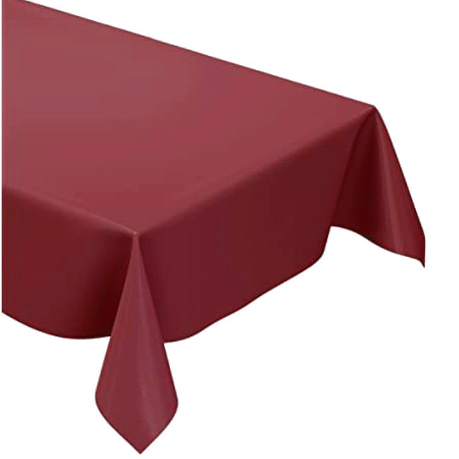2. sortering Uni Mat - Ensfarvet voksdug med mat overflade - Bordeaux