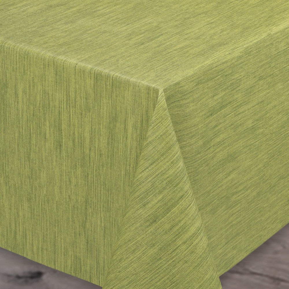 Ensfarvet voksdug med præget struktur, 140 cm bred - Antik grøn