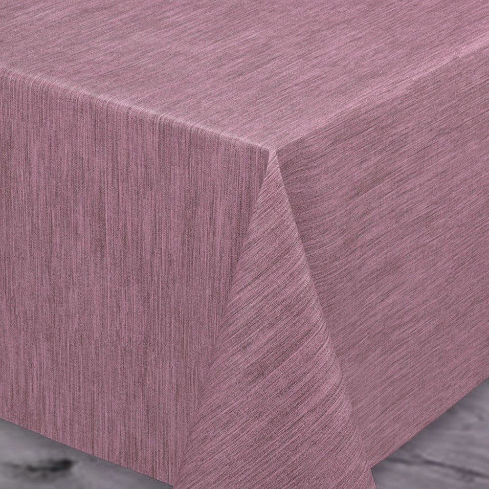 Ensfarvet voksdug med præget struktur, 140 cm bred, Lilla