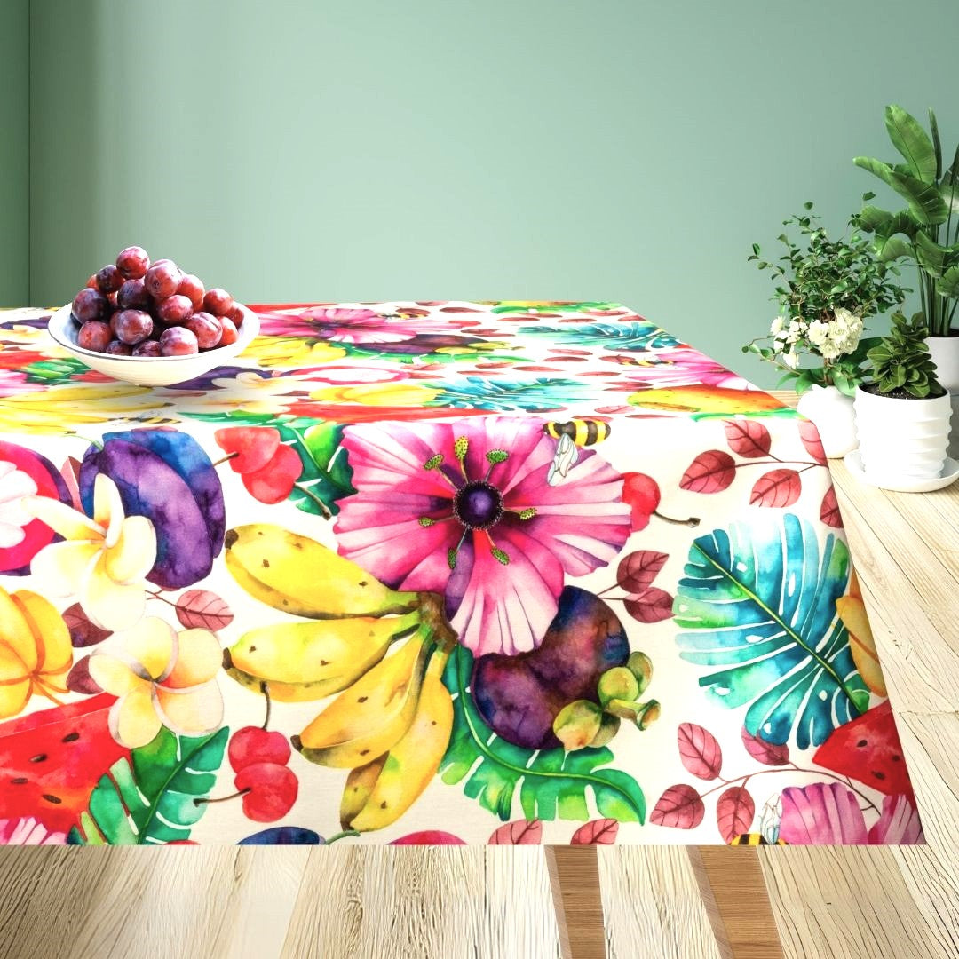 Estate ai Tropici - Akryldug med med frugter og blomster