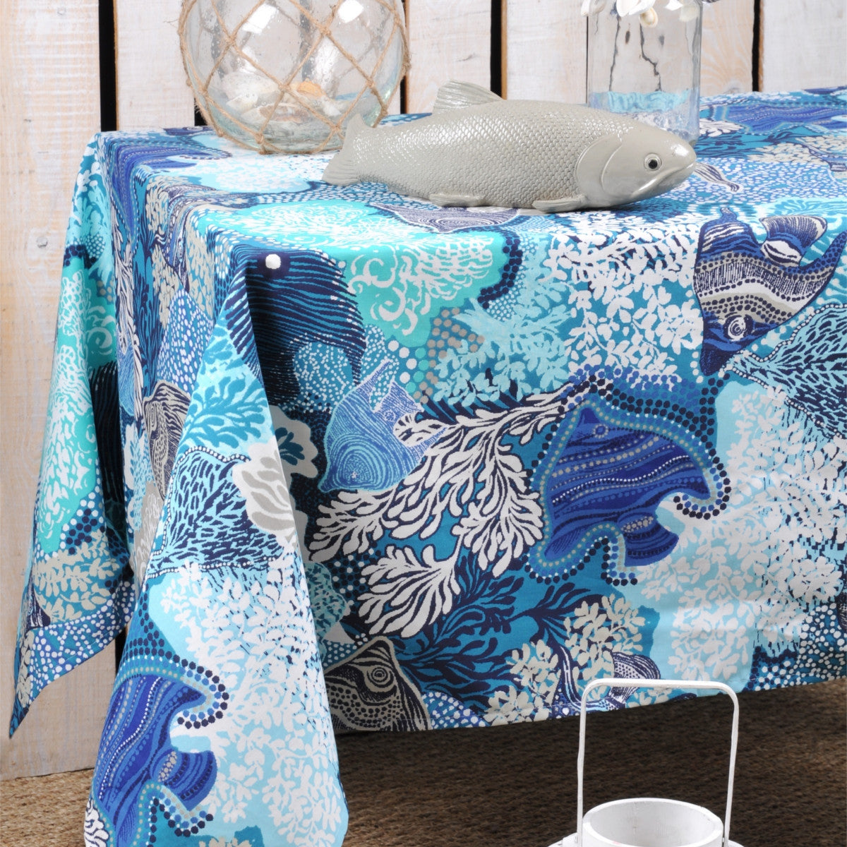 Exofish blå, Laura Lancelle akryldug