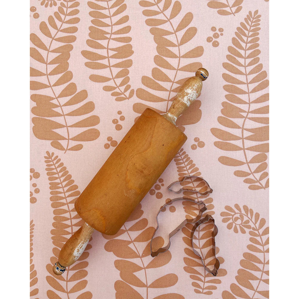 Fern Sweet Almond - Notes by Susanne Schjerning - akryldug med antiskrid