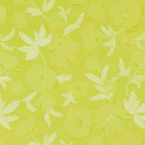 Diamond Springtime - Damask præget voksdug med perlemors-effekt