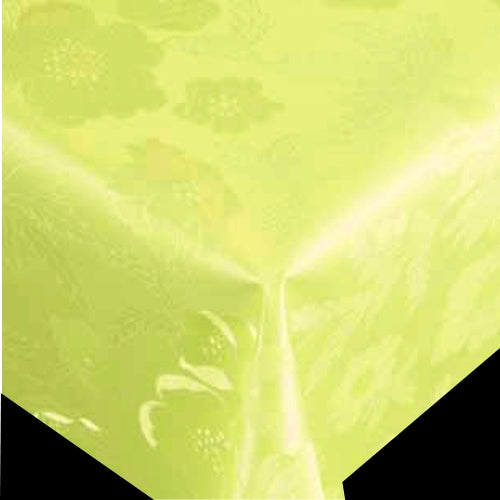 Diamond Springtime - Damask præget voksdug med perlemors-effekt